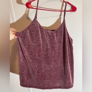 Faux Velvet Soft Tank